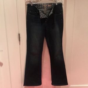 Paige, slight flared bottom jeans, women’s size 29